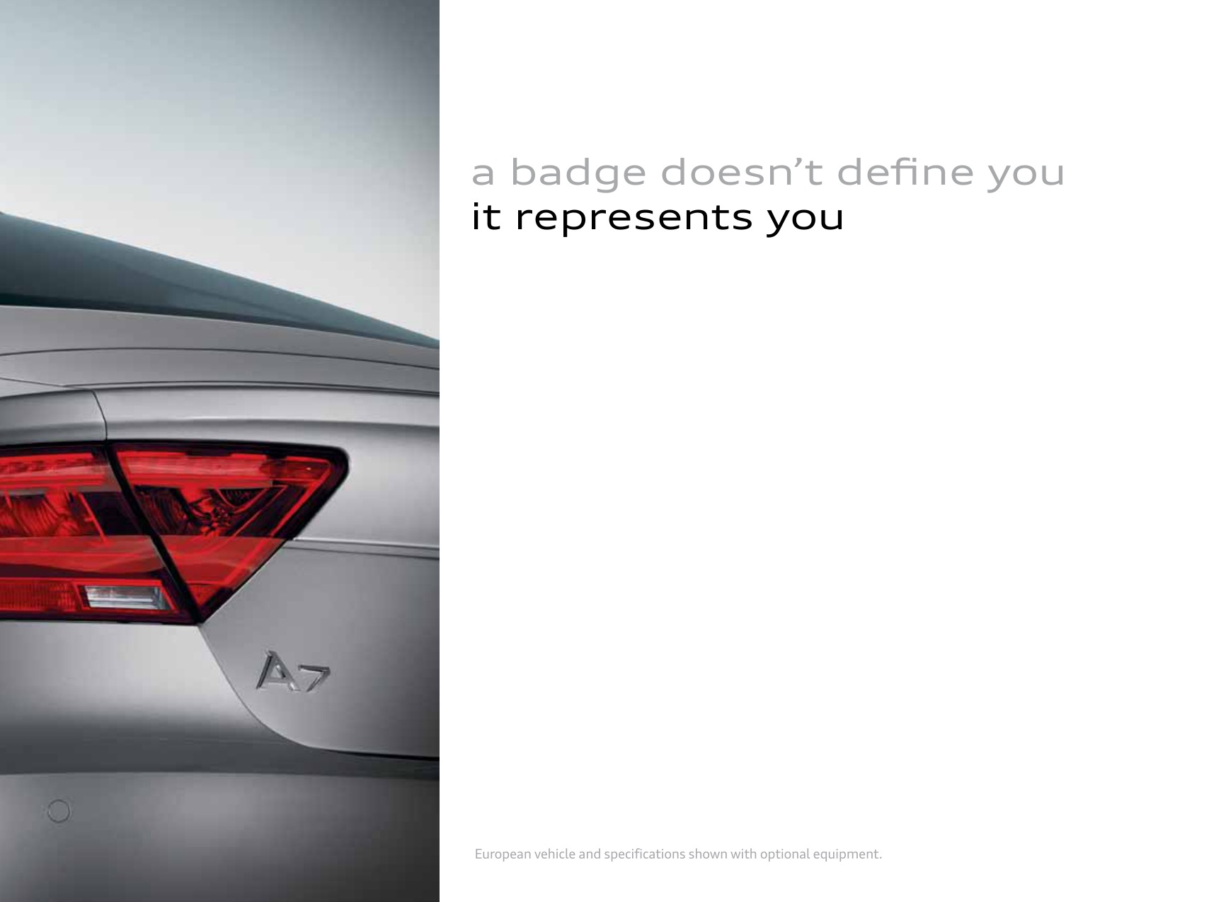 2012 Audi A7 Brochure Page 14